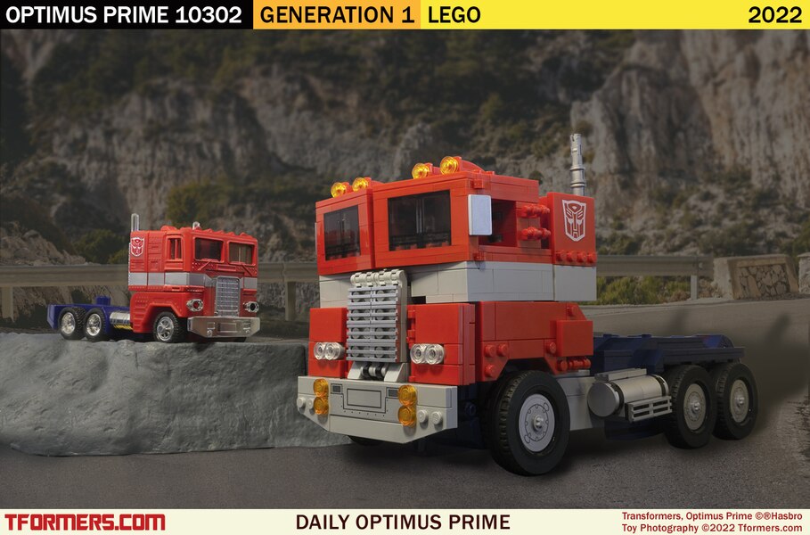 Daily Prime   LEGO Transformers Optimus Prime 10302 Rolls Out (1 of 1)